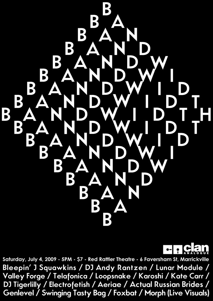 bandwidth flyer july 2009